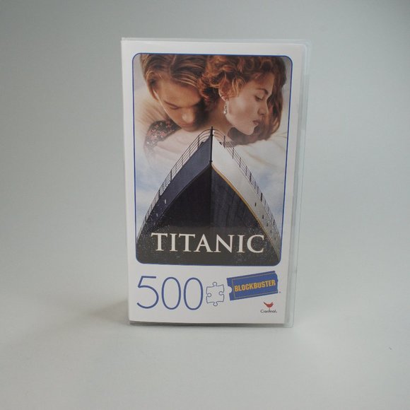 Blockbuster TITANIC Movie Poster Puzzle - Picture 1 of 8